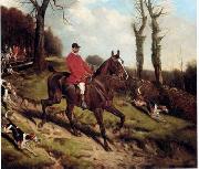 unknow artist Classical hunting fox, Equestrian and Beautiful Horses, 040. Germany oil painting artist